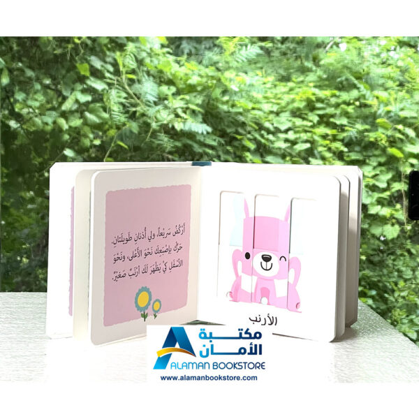 دار الربيع - صغار الحيوانات - قصص كرتون مقوى - الصور المتحركة - Arabic Cardboard Books