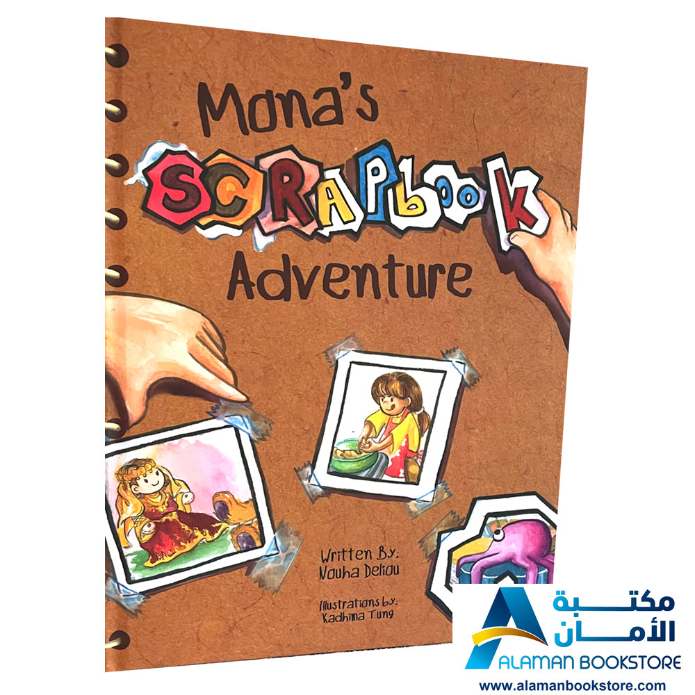 Mona’s Scrapbook Adventure - Algerian-American girl